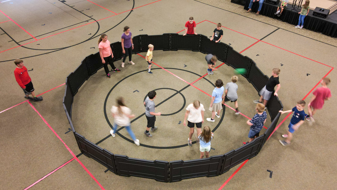 photo of what you will need to play gaga ball