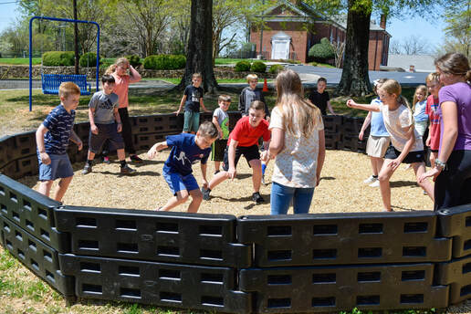 photo of what is a Gaga ball pit
